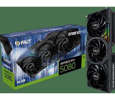 Видеокарта 5080 Palit GamingPro 16gb