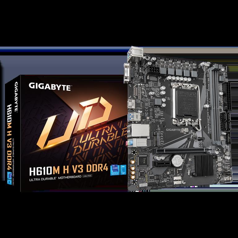 Материнская плата GIGABYTE H610M H V3 DDR4