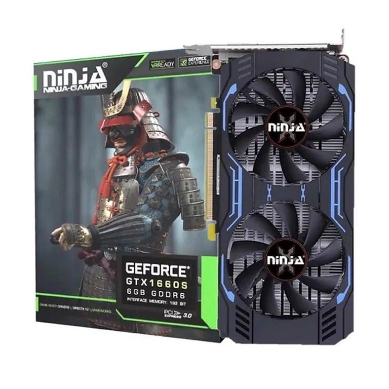 Видеокарта Ninja GeForce GTX 1660 SUPER 6 ГБ (цена с вб кошельком)