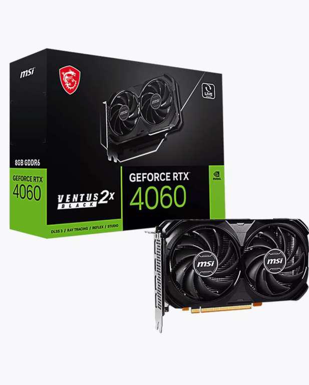 Видеокарта RTX 4060 MSI Ventus 2x