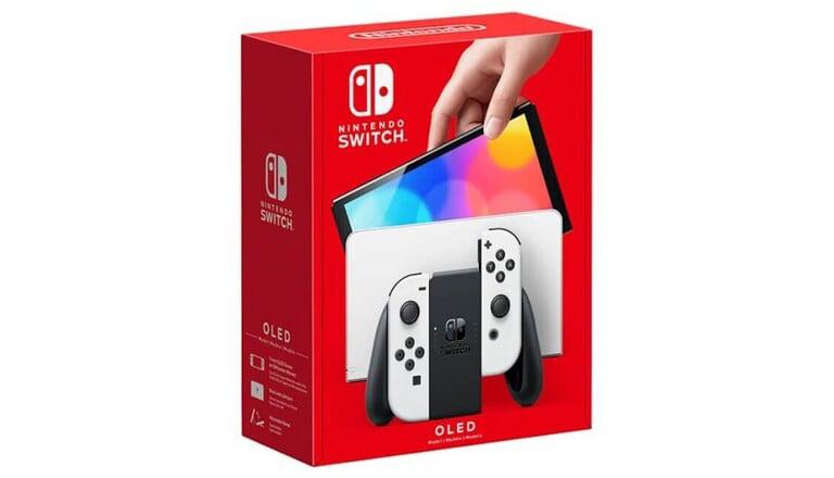 Игровая приставка Nintendo Switch OLED 64 ГБ (цена с ozon-картой, из-за рубежа)
