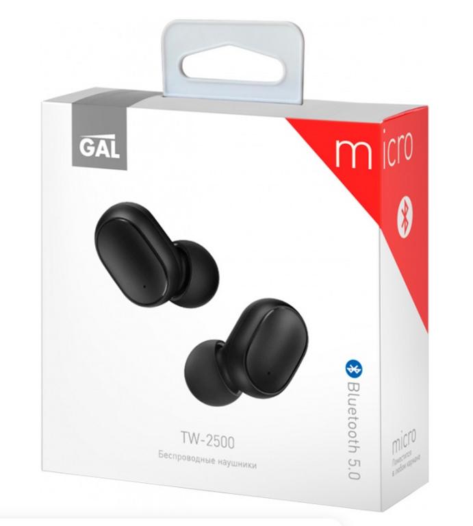 Беспроводные наушники Gal TWS TW-2500 Black