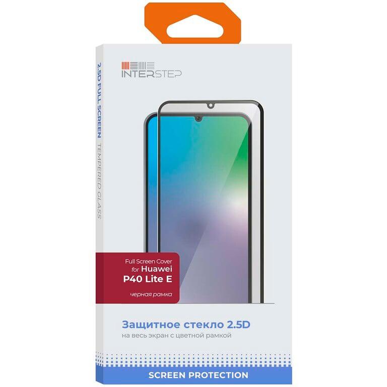 Защитное стекло InterStep FSC для Huawei P40 Lite E Black