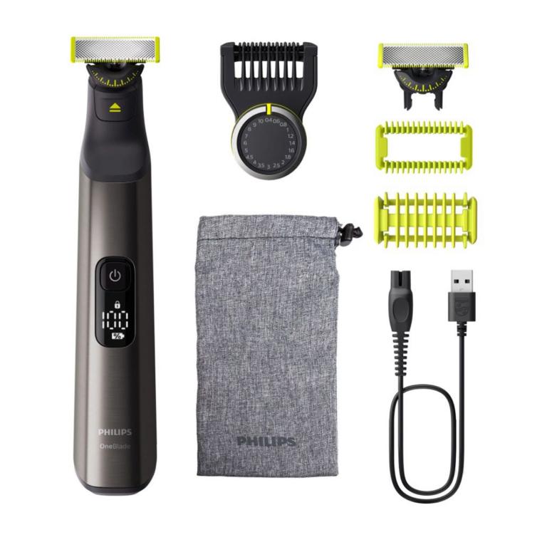 Триммер для лица и тела Philips OneBlade Pro 360 QP6552/15, черный