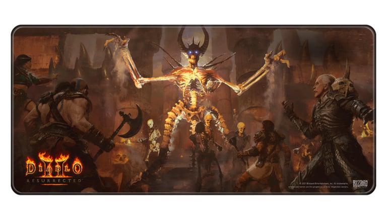 Коврик для мыши Blizzard Diablo 2 Resurrected (с картой OZON)