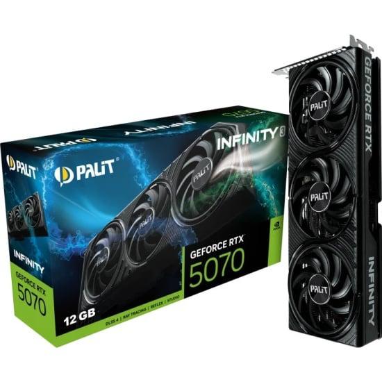 Видеокарта Palit RTX 5070 Infinity 3 (Цена с Я.Пэй, зависит от аккаунта)