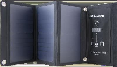 Зарядное устройство на солнечных батареях Bron Solar 4.2А BRN-SP-021 черное