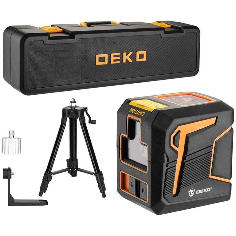 Лазерный нивелир Deko DKLL11 PREMIUM со штативом 1 м