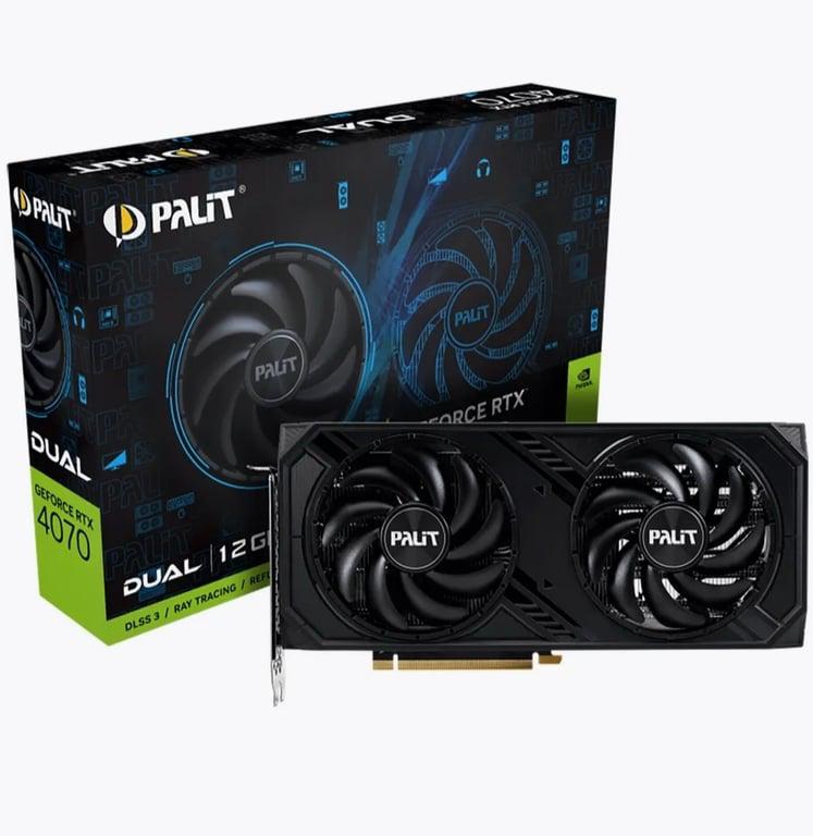 Видеокарта Palit GeForce RTX 4070 12gb (с подпиской и WB кошельком)