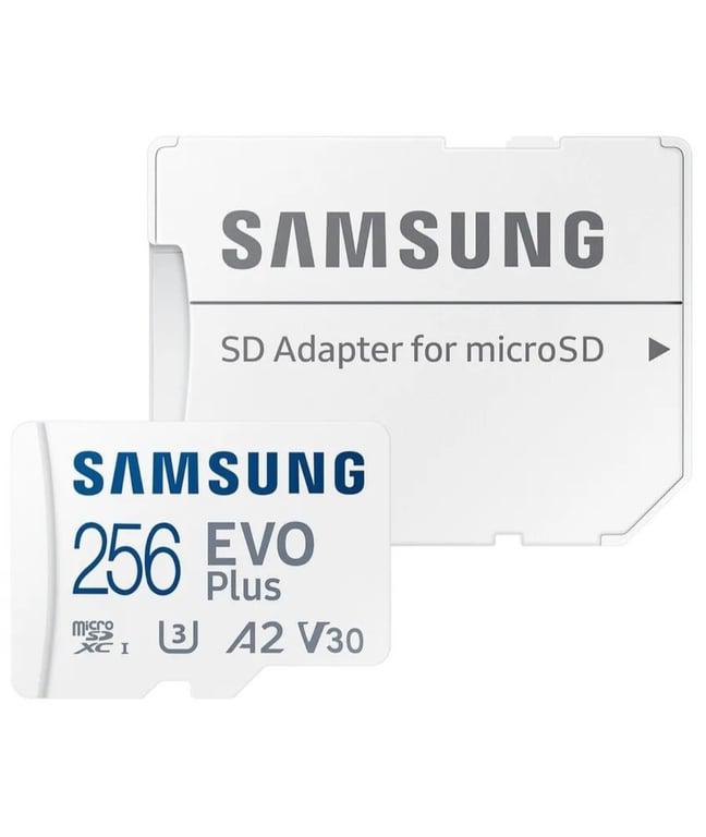 Карта памяти Samsung EVO Plus microSD Class 10 256GB (с WB кошельком)