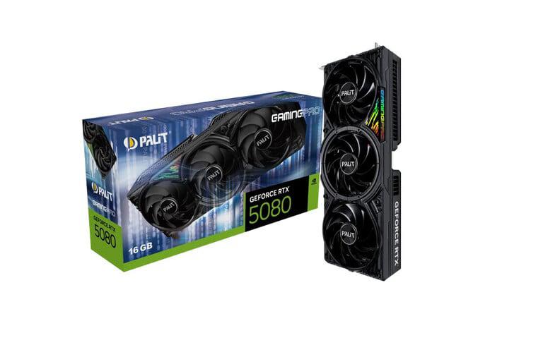 Видеокарта Palit RTX 5080 GamingPro 16GB (цена с максимальным WB кошельком)