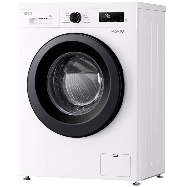 Стиральная машина LG F2Y1NS6W (6 кг, инвертор, прямой привод) с WB кошельком