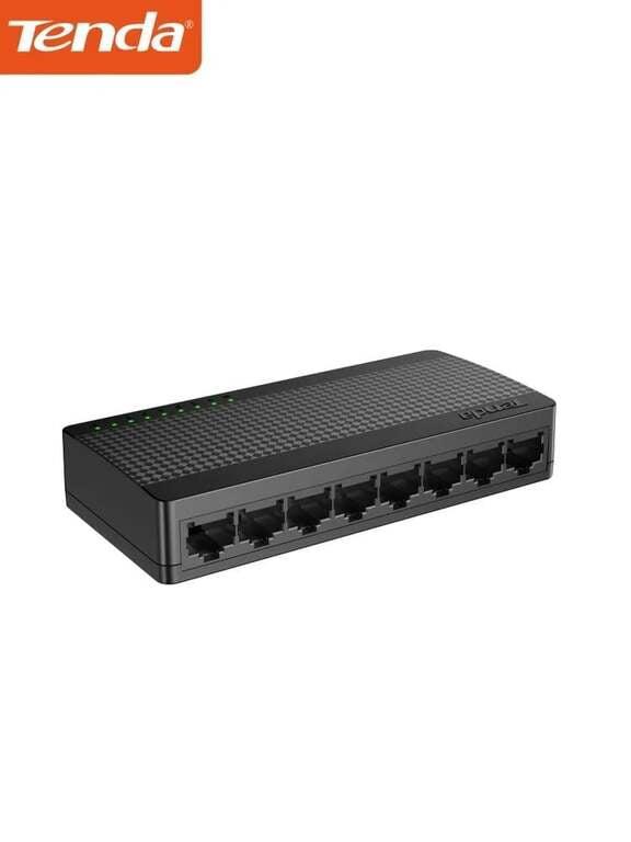 Неуправляемый коммутатор 1ГБит Tenda SG108M (с картой OZON)