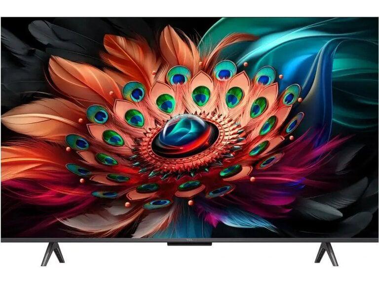 Телевизор TCL 43C655, 4К, QLED, Google TV