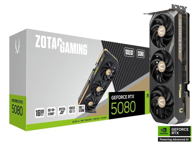 Видеокарта Zotac RTX 5080 Solid Core (Макс ВБ Кошелек)