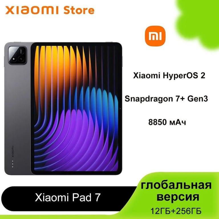 Планшет Xiaomi Pad 7, Global, 12+256 ГБ, черный (Из-за рубежа, цена по Ozon карте) + пошлина ~1900₽
