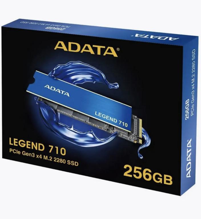 SSD ADATA Legend 710 256Гб M.2 NVMe 3D NAND ALEG-710-256GCS (с WB кошельком)