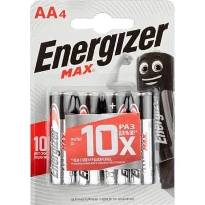 Скидки на батарейки в Мегафоне (Energizer Maximum LR03/E92 AAA 4 шт.)