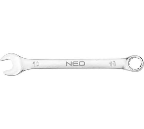 Ключ комбинированный NEO TOOLS, 10x140 мм 09-654