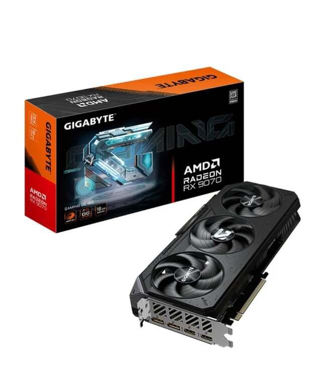 Видеокарта Gigabyte RX 9070 GAMING OC 16G, 16 Гб GDDR6 (с ВБ кошельком)