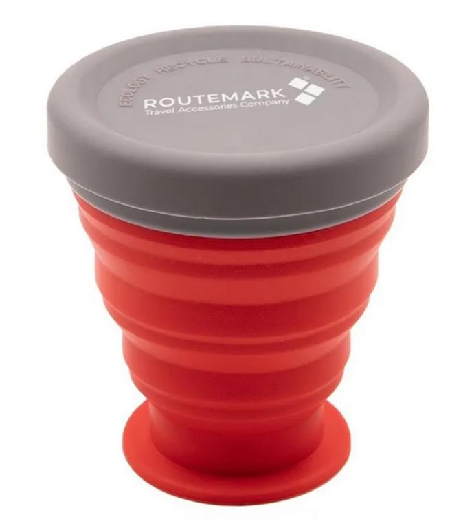 Стакан складной силиконовый Routemark (с Ozon картой)