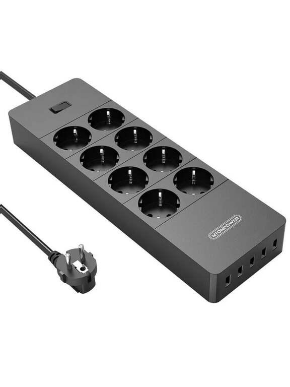 Сетевой фильтр, 8 розеток/5 usb (цена с озон картой, из-за рубежа)
