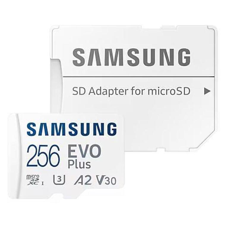 Карта памяти microSDXC Samsung Evo Plus 256GB MB-MC256SA