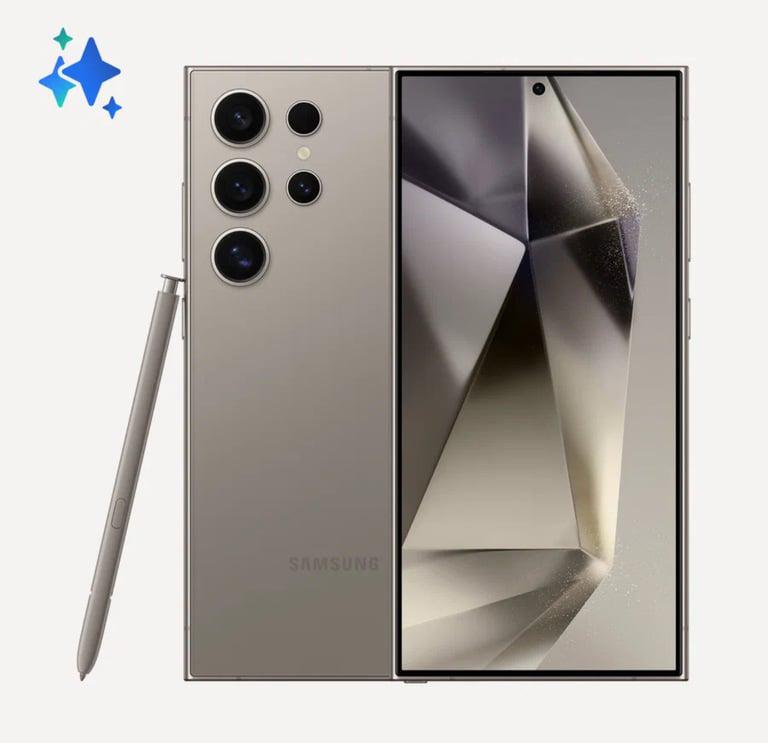 Смартфон Samsung Galaxy S24 Ultra, 12/256 Гб (цена с Альфа-картой)